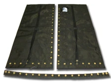 Hobie 18 3pc Trampoline for boats without wings -  Black Mesh + Lacing Lines