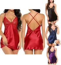 Womens  Lingerie Babydoll Thong Panty Large 3XL