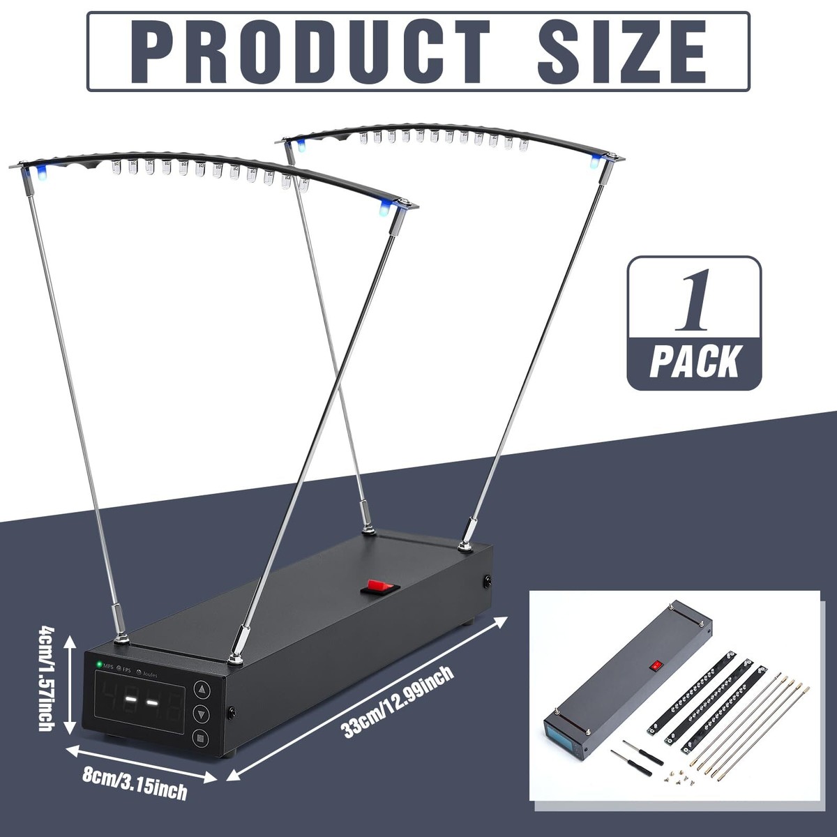 BALLISTICS - Tooo Amazon.com: Precision Ballistic Speed Meter Bullet Shooting