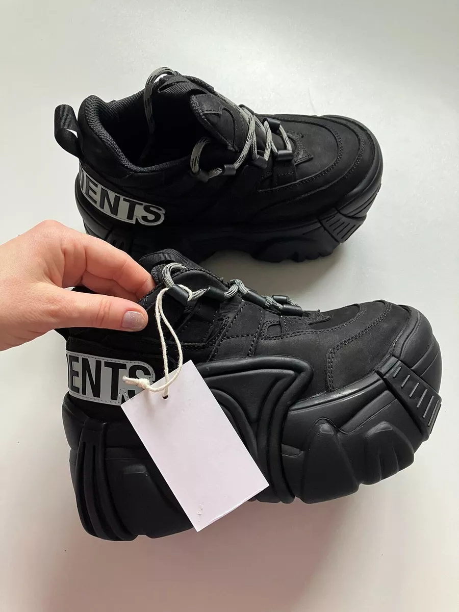 New Vetements X Swear Nubuck Platform Sneakers US 6/ UK 4/ EU 37