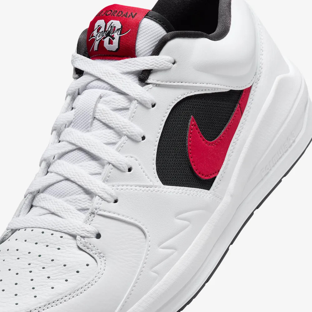 New Nike Jordan Stadium 90 “Chicago” Shoes - White/ Varsity