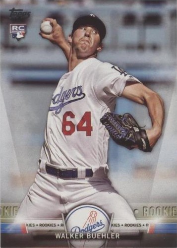 2018 Topps '83 Topps Silver Chrome Blue #33 Walker Buehler Dodgers