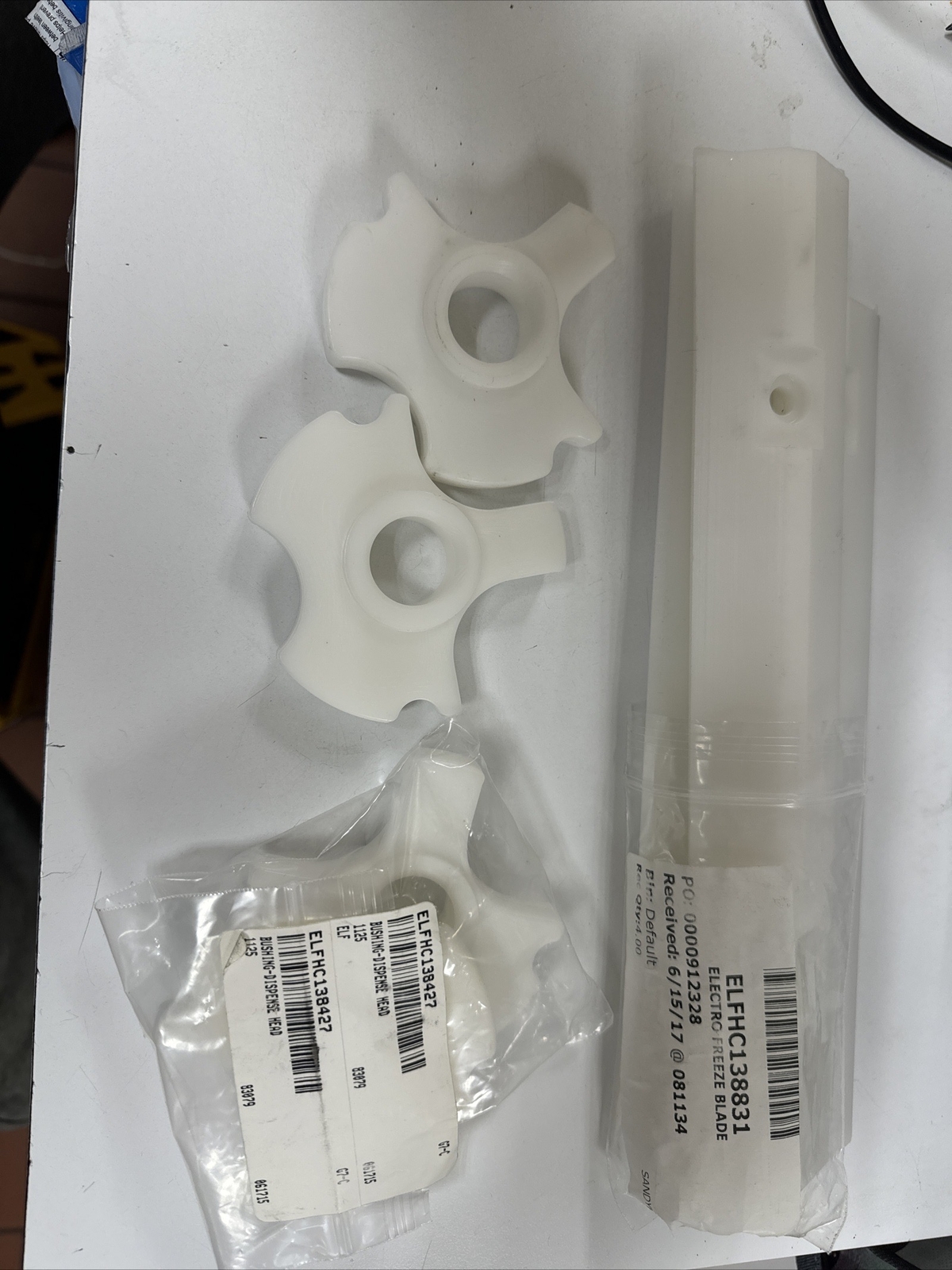 2 Sets Blade Set For Electro Freeze Side Serve Machine And 4 Bushing