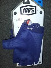 Cycling gloves by 100% size X/L  short finger 