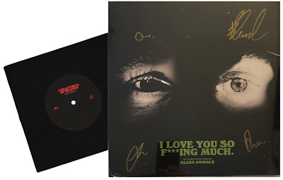 GLASS ANIMALS - I Love You So F***ing Much. **SIGNED** Vinyl LP + 7'' Single. NEW