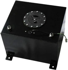 8 GALLON 30.5L ALUMINUM RACING SENDER/DRIFT FUEL CELL GAS TANK + LEVEL SENDER US