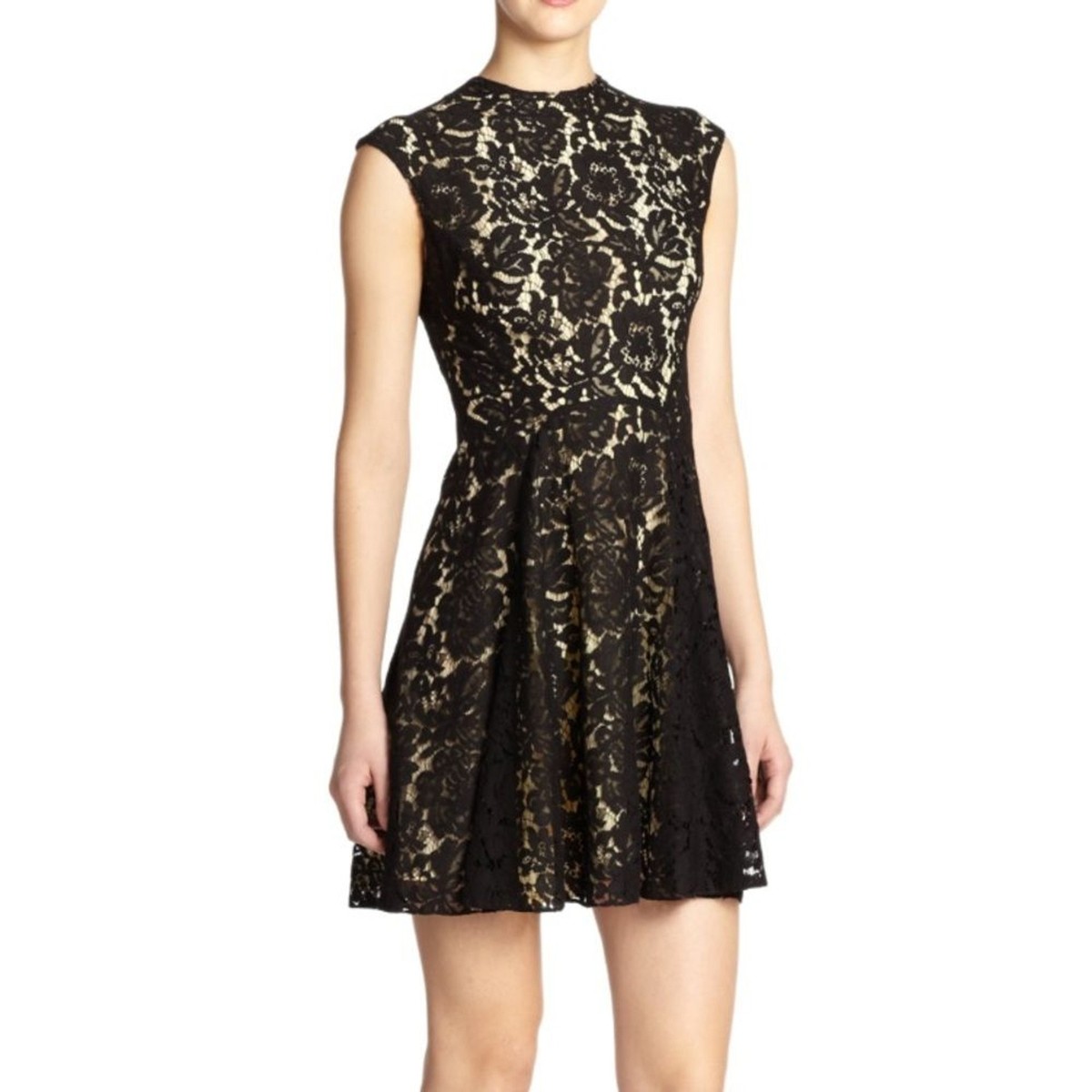 puff lace sleeve dress Bordeaux Brocade Puff Sleeve Gown– Teuta Matoshi main image 1