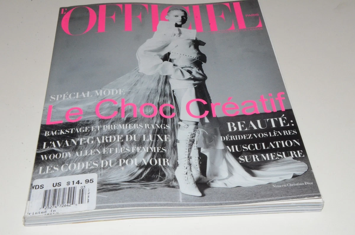 2000 L Officiel Paris France Fashion Magazine Nina Christian Prada