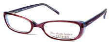 ELIZABETH ARDEN PETITES 46-3 NOS Pink Crystal Eyeglasses Frame 49-18-135