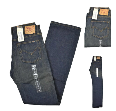 Energie Jeans Uomo Donna Bootcut con Fondo Ampio Svasati a Zampa