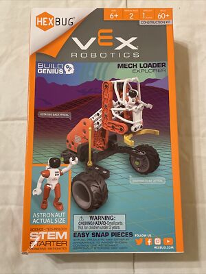 Lot of 4 HEX BUG VEX ROBOTICS Space Explorer STEM Construction
