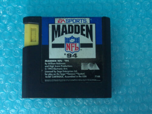 Madden NFL '94 Sega Genesis d'occasion - Photo 1/2