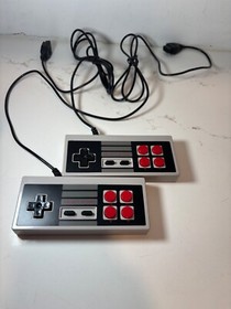 NES Controllers for 8-bit NES Entertainment System Console (2 Pack)