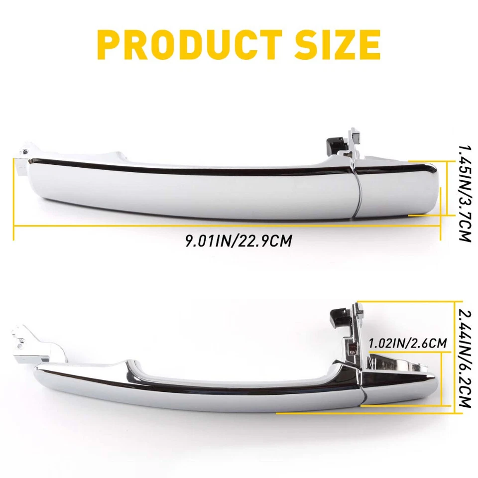 Para 2003 2004 Infiniti FX35 FX45 maçaneta externa lateral de passageiro nova - Imagem 2 de 4