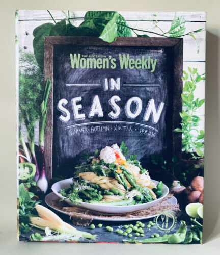 IN SEASON by The Australian Women's Weekly - Hardcover Recipe Cookbook Book - Picture 1 of 8