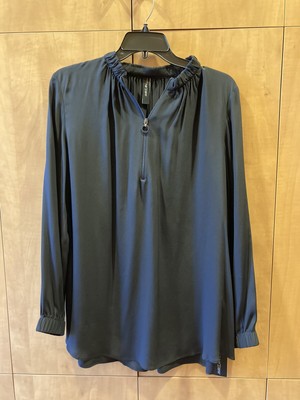 Marccain Marc Cain Sports Black Blouse Size N4
