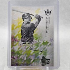 2022 Panini Diamond Kings Baseball Colton Welker Level 3 RC