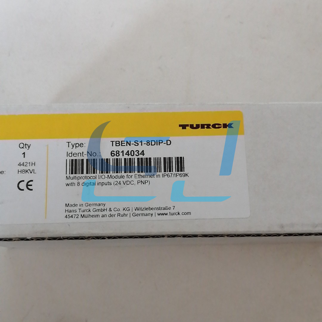 1PC Brand New TURCK TBEN-S1-8DIP-D Module TBEN-S1-8DIP-D