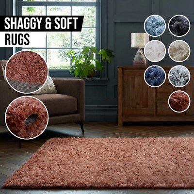 Montana Kunstfell Teppich Carpet Shaggy Hochflor Kein Schuppen Weich Dick Schwer Groß Luxus