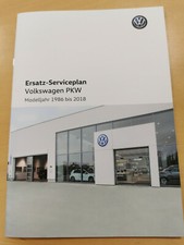 Original VW Serviceheft Ersatz-Serviceplan DEUTSCH **NEU** 5N0012705SB