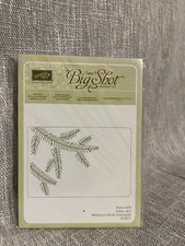 Stampin Up Sizzix Big Shot Pine Bough Textured Impressions Embossing Folder