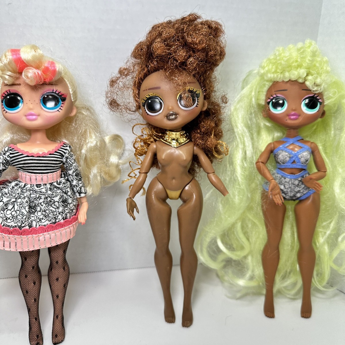 Lol Surprise OMG Doll To Go Diner Chef Miss Sundae Lot Of 4