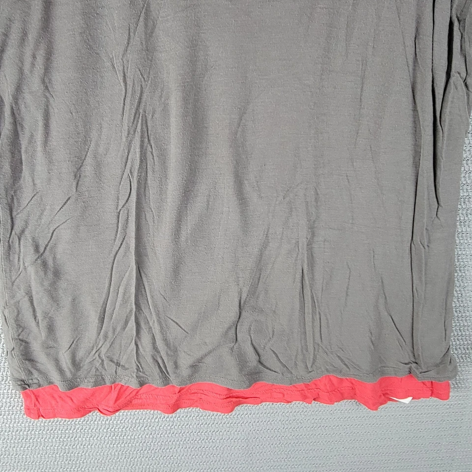 Camiseta sin mangas Burton talla activa pequeña elástica gris viscosa Foto 4 de 4