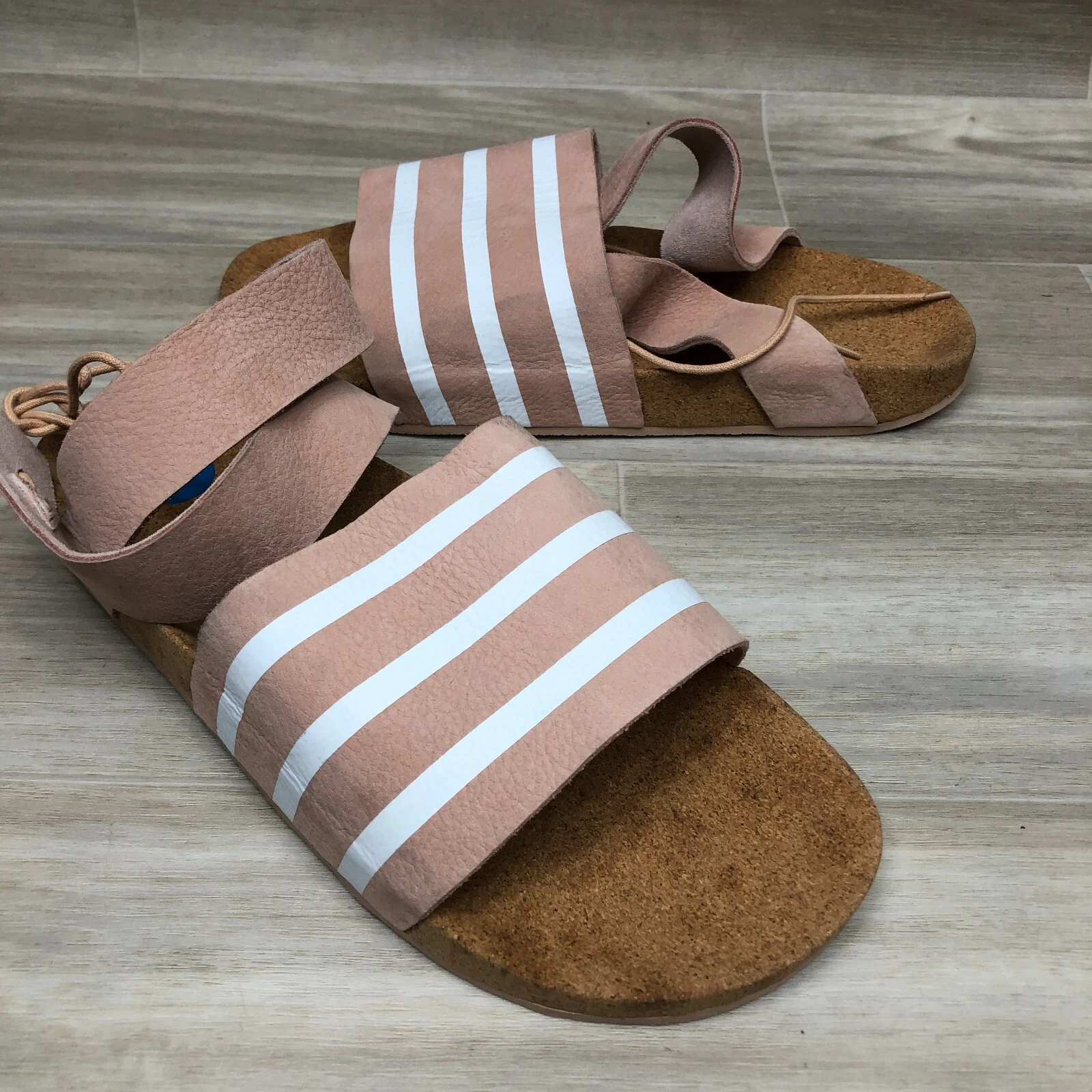 Adidas Originals ADILETTE CAVIGLIERA Slides EG3855 rosa perla donna US 10