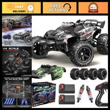 1:14 Scale 4WD Off-Road RC Car, All Terrain Remote Control Vehicle for Kids Ad