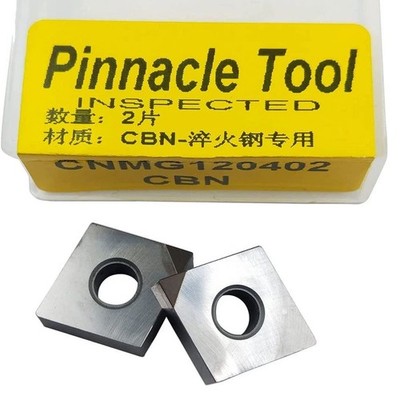 2pcs CNMG120402 CBN CNMG430.5 CBN Indexable Inserts for Hardened Steel