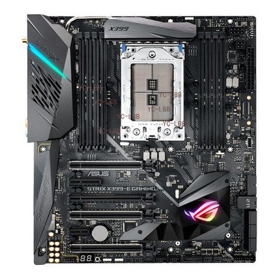 ASUS ROG STRIX X399-E Gaming Motherboard CrossFireX sli support AMD cpu