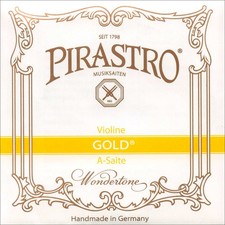 Gold Label Violin A String - aluminum/gut: ball end