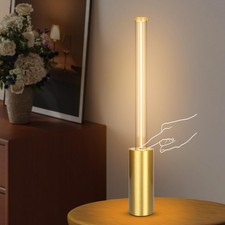 12  Portable Touch Lamp, USB Rechargeable Table Lamp with 2 Brightness Levels 