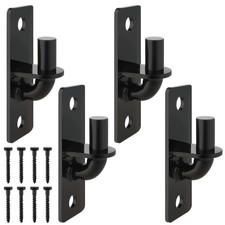 Wall Mount Gate Hinges 4 Pack Farm Chain Link Gate Hinges with 5/8" Pin H...