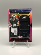2024 Panini Certified - Will Shipley #NGS-WSY Mirror Pink /299 (MEM, RC)