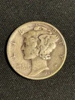 1945-P Silver Mercury Dime - 90% Silver - Circulated 18a