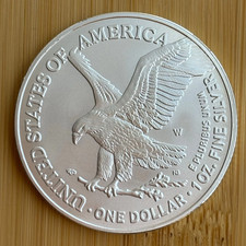 2025 $1 American Eagl e 1 oz BU lot of (5)