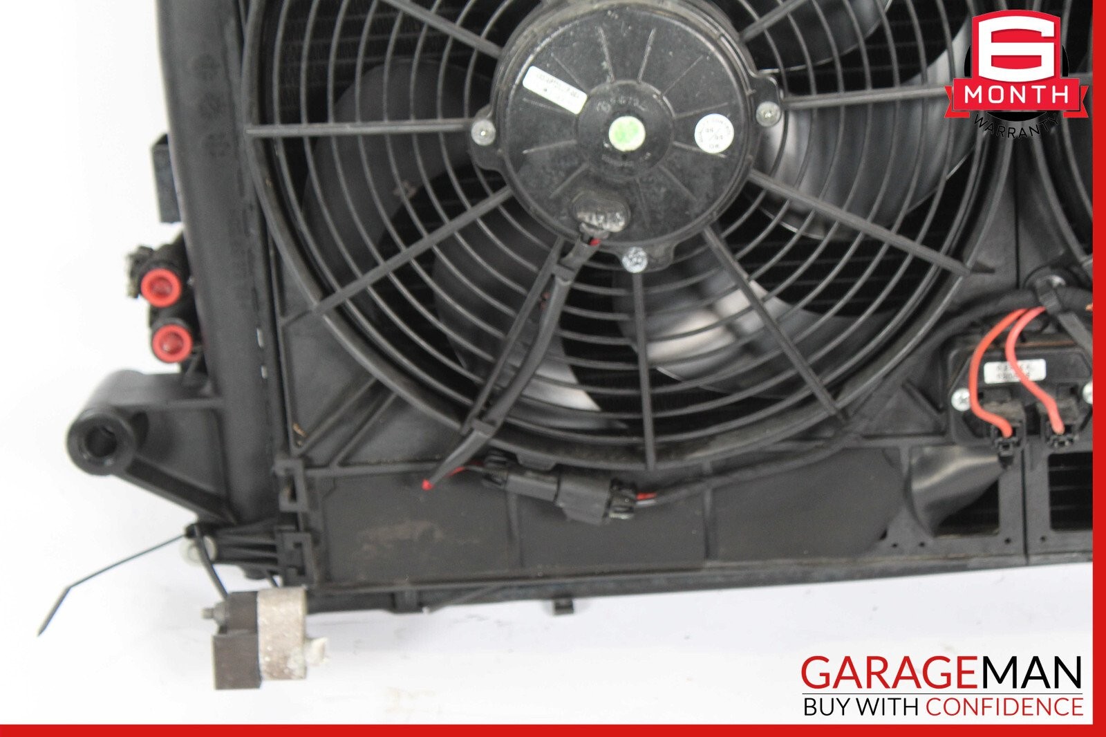 09-13 Maserati Quattroporte Radiator Cooling Fan Motor AC Condenser Assy
