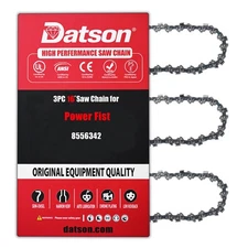 3PCS,16 Inch Chainsaw Chain FOR Power Fist 8556342,3/8"LP-.050" 55DL
