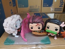 Funko Pop! Moments: Demon Slayer: Tanjiro vs. Rui Bonus Nezukoo #1034 todo suelto