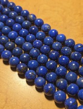 Bulk pack of Lapis Lazuli -100's of beads-6mm, 8mm  10mm beads Tubes Natural