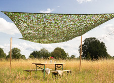 Tarnnetz outdoor Sonnenschutz Bundeswehr Stil in allen Farben und Größen