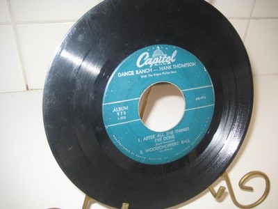 Dance Ranch-Hank Thompson/Capitol records/ 975/Headin down the wrong highway/7''