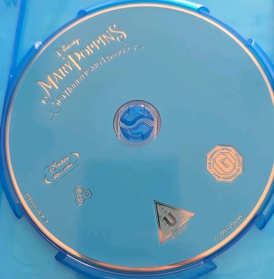 Mary Poppins 50th Anniversary Edition Blu-ray, Region-Free DVD - Image 3 of 3