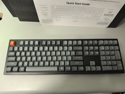 Keychron K10 Max Full Wireless Mechanical Keyboard Red Linear Switches