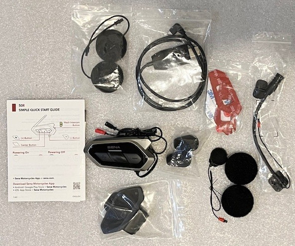 Sena 50R 3-Button Motorcycle Bluetooth Headset