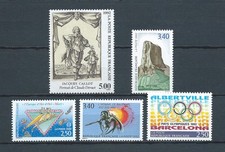 FRANCE - 1992 YT 2758 à 2762 - TIMBRES NEUFS** MNH