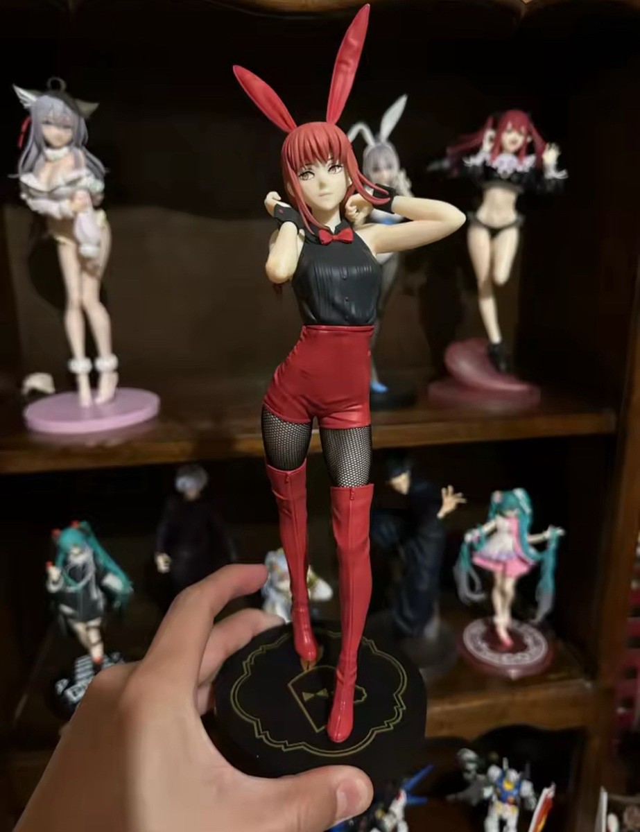 Original Genuine FuRyu BiCute Bunnies Chainsaw Man 30cm Makima Red