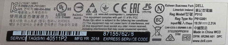 Ultrabook Dell Inspiron 13 7386 2in1  i5 8265U 8GB 1 TB SSD FHD Touch 0511P2 - Immagine 4 di 4