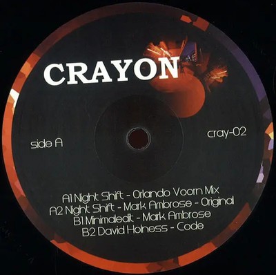 Mark Ambrose / Orlando Voorn / David Holness Night Shift E.P. NEW OVP Crayon